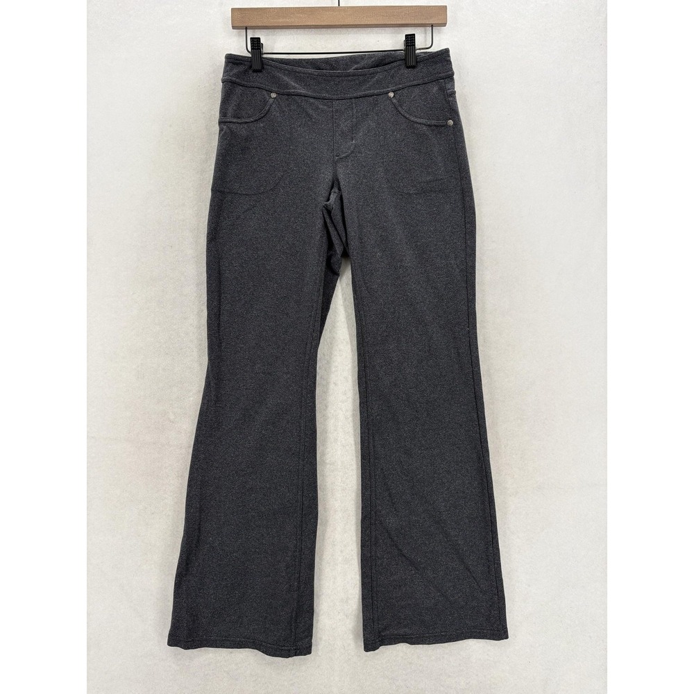 Athleta Bettona Classic Pant Sweatpants Womens Small Gray Bootcut Pilayo Supplex